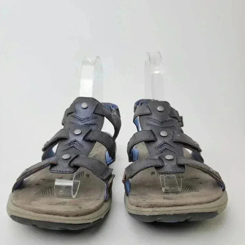 Merrell Cement Adhera Leather Hiking Sandals - 7 - Picture 5 of 8